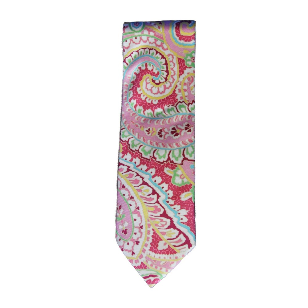 Vera Bradley Baekgaard Tie - Capri Melon - New In Box - Retired